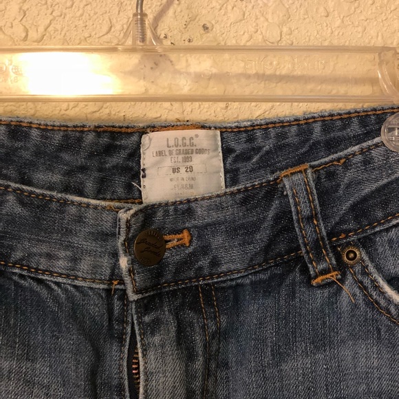 Ladies L.O.G.G. H & M Jean shorts - Picture 3 of 3